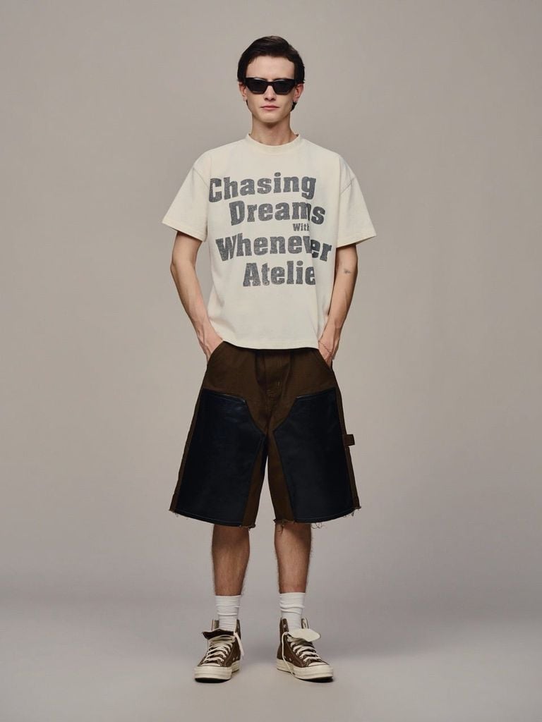 ÁO "WHENEVER" SS26 CDWWA T-SHIRT / WHITE
