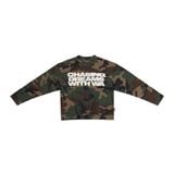 ÁO TAY DÀI  “WHENEVER” WAFFLE CAMO LONG SLEEVES / GREEN