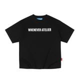 Áo "WHENEVER " STAR MANIFESTO T-SHIRT/ BLACK