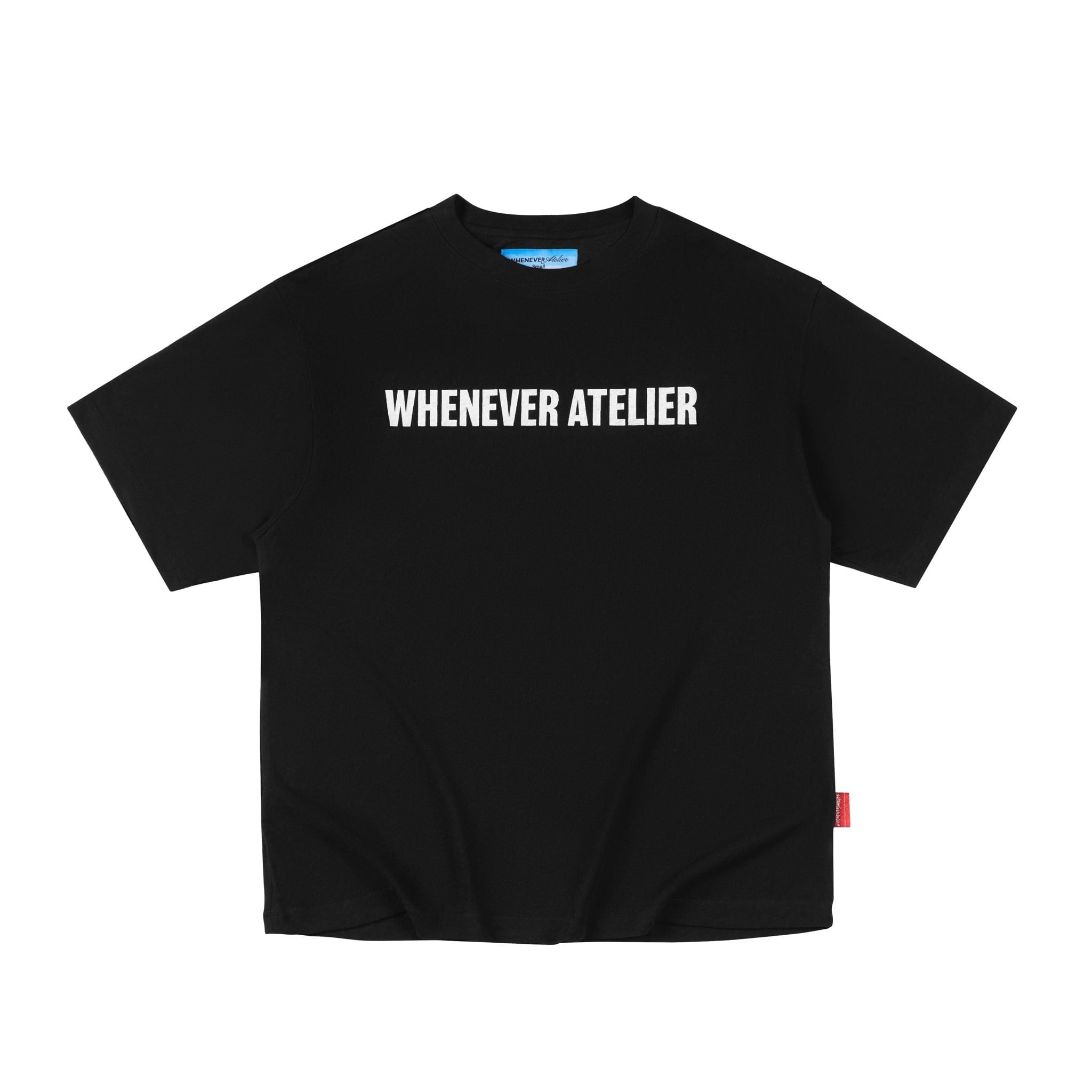Áo "WHENEVER " STAR MANIFESTO T-SHIRT/ BLACK
