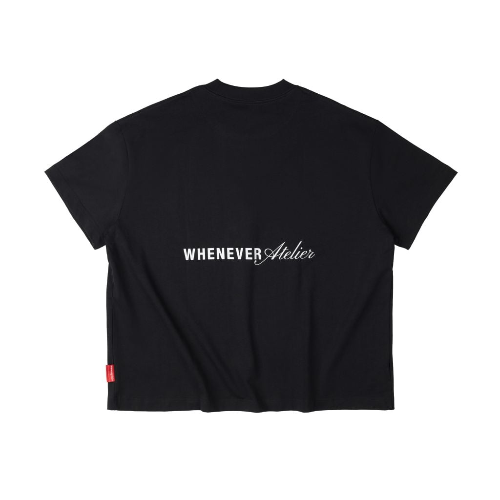 “WHENEVER” LA T-SHIRT / BLACK