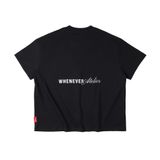 “WHENEVER” LA T-SHIRT / BLACK
