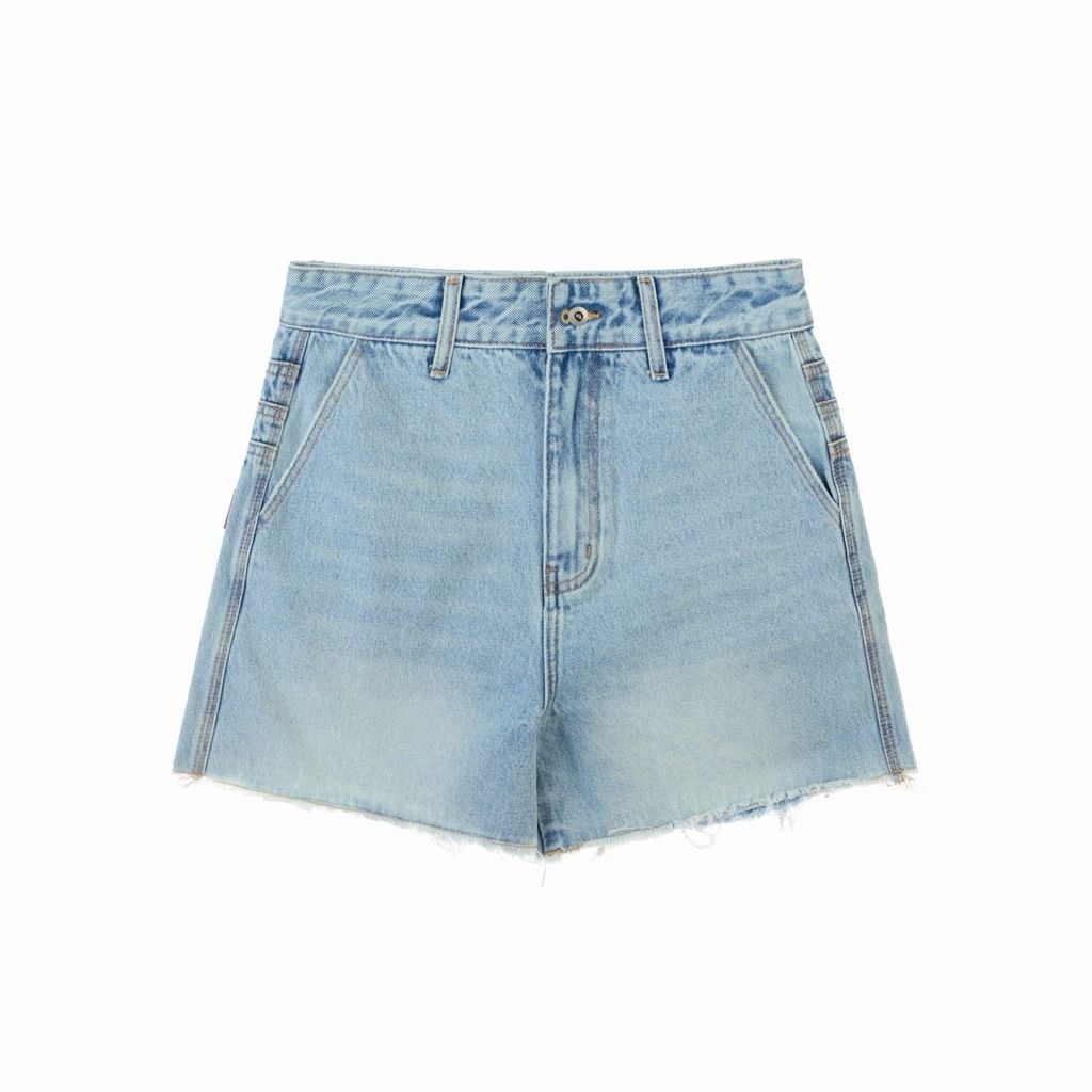 QUẦN "WHENEVER" SIGNATURE WASHED DENIM SHORTS / BLUE