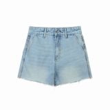 QUẦN "WHENEVER" SIGNATURE WASHED DENIM SHORTS / BLUE