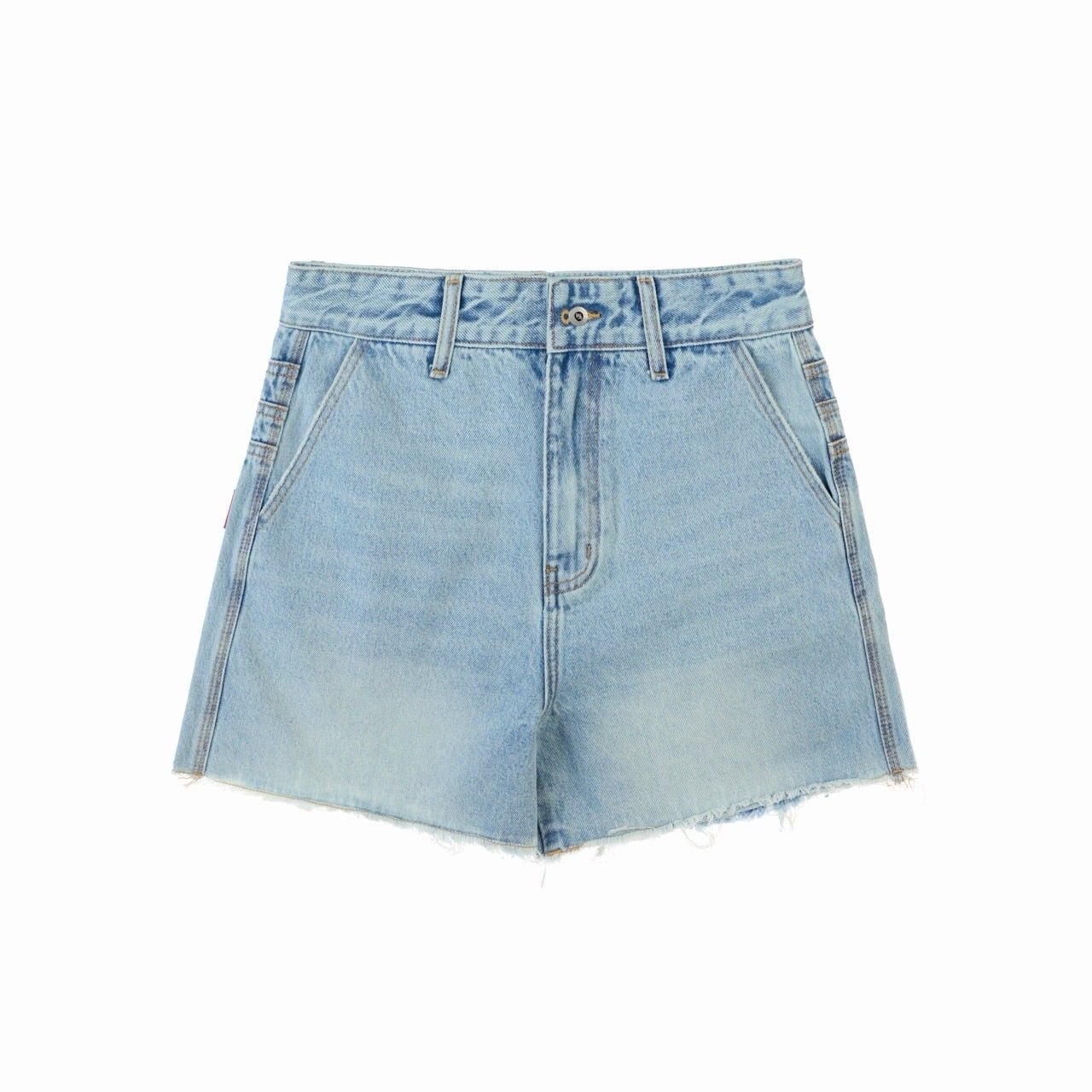 QUẦN "WHENEVER" SIGNATURE WASHED DENIM SHORTS / BLUE