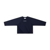 "WHENEVER" BASIC RAGLAN LONGSLEEVE T-SHIRT / DARK NAVY