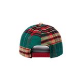 “WHENEVER” PLAID SURDECAP / FOREST