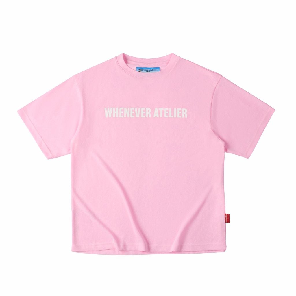 Áo "WHENEVER " STAR MANIFESTO T-SHIRT/ PINK