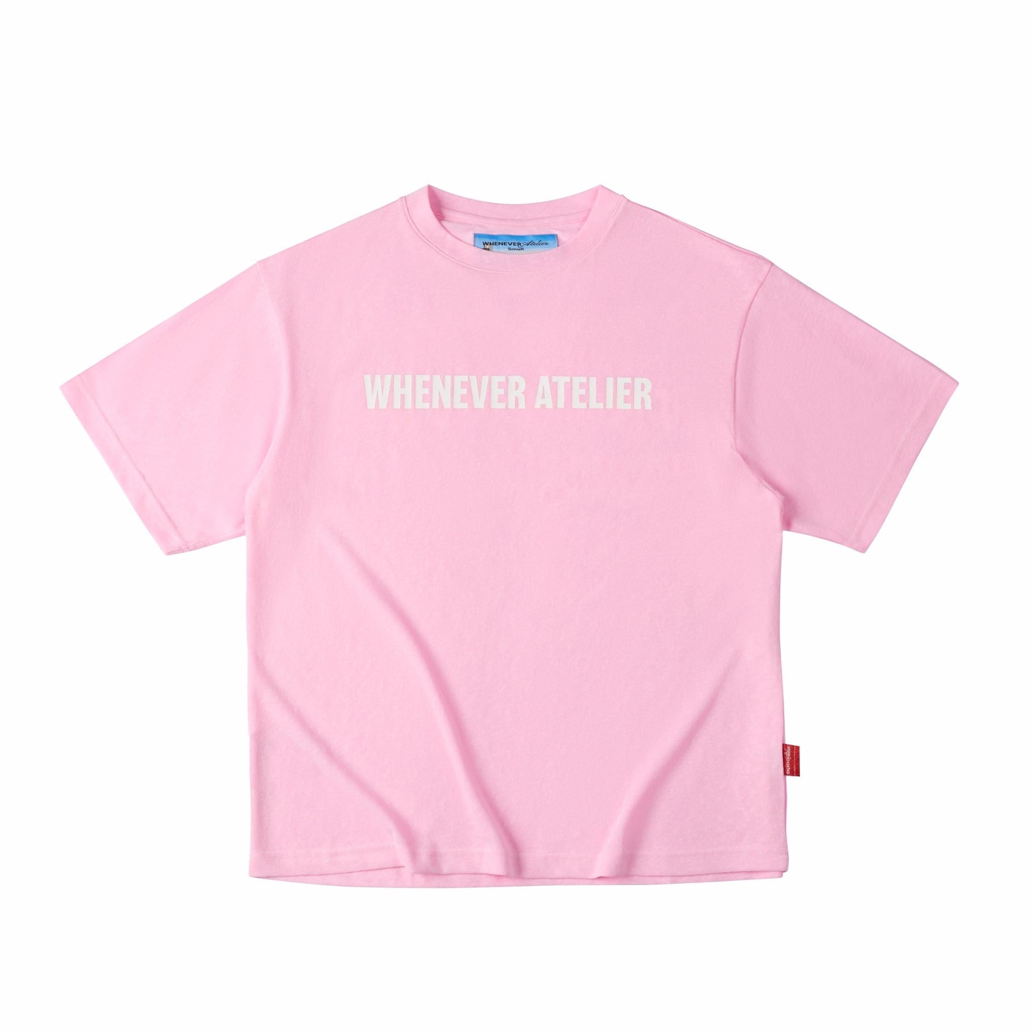 Áo "WHENEVER " STAR MANIFESTO T-SHIRT/ PINK