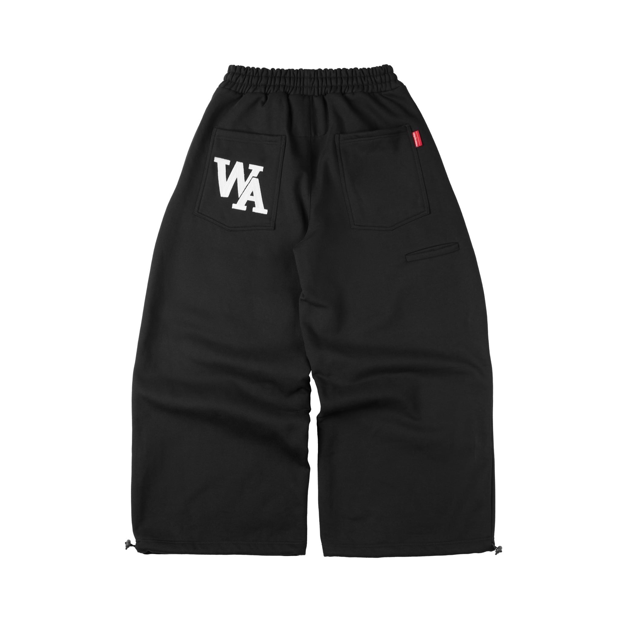 “WHENEVER” WA SWEATPANTS / BLACK