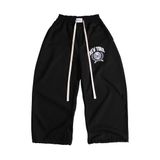 “WHENEVER” NY SWEATPANTS / BLACK