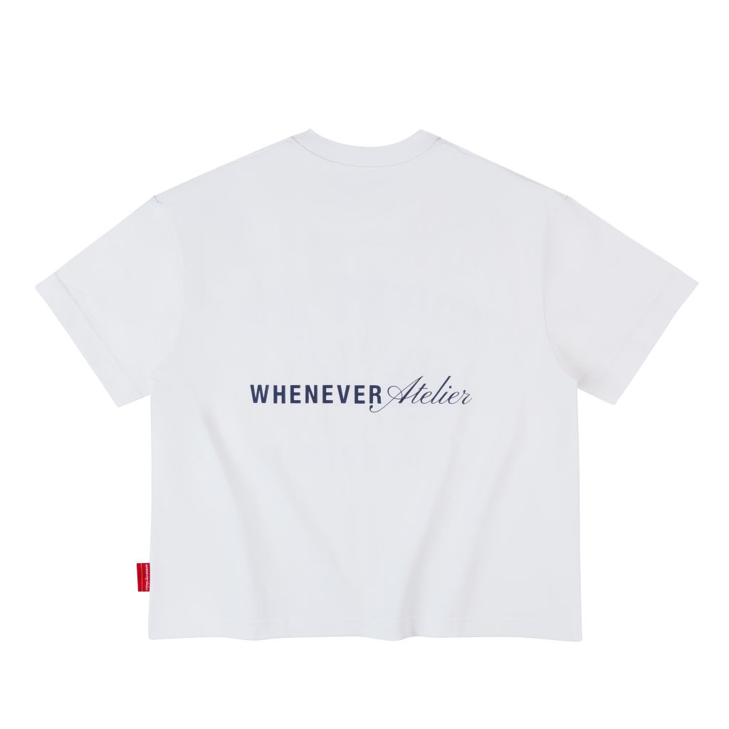 “WHENEVER” LA T-SHIRT / WHITE