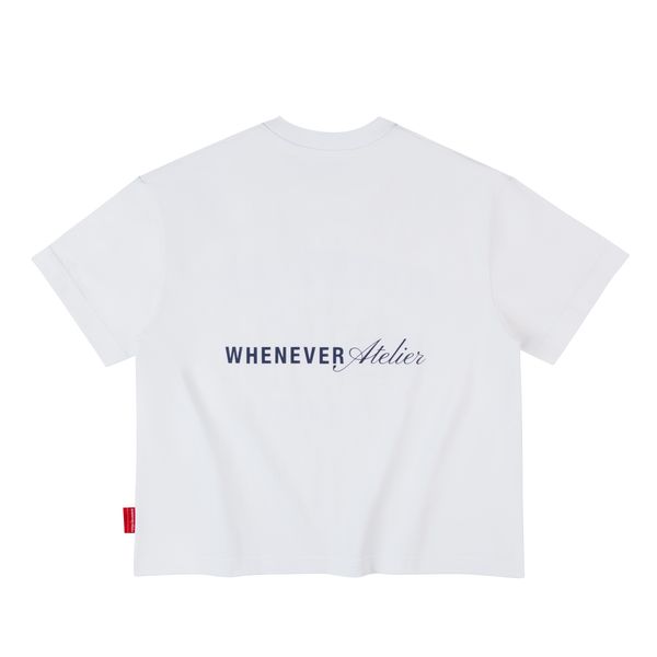 “WHENEVER” LA T-SHIRT / WHITE – CÔNG TY CỔ PHẦN WHENEVER ATELIER