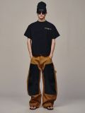 QUẦN DÀI "WHENEVER" DOUBLE-KNEE LEATHER PANTS / DUSTY SAND