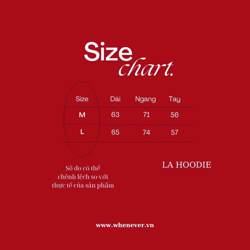 "WHENEVER" LA HOODIE / PREMIUM GREY