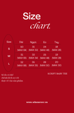 ÁO “WHENEVER” SCRIPT BABY TEE / BLACK