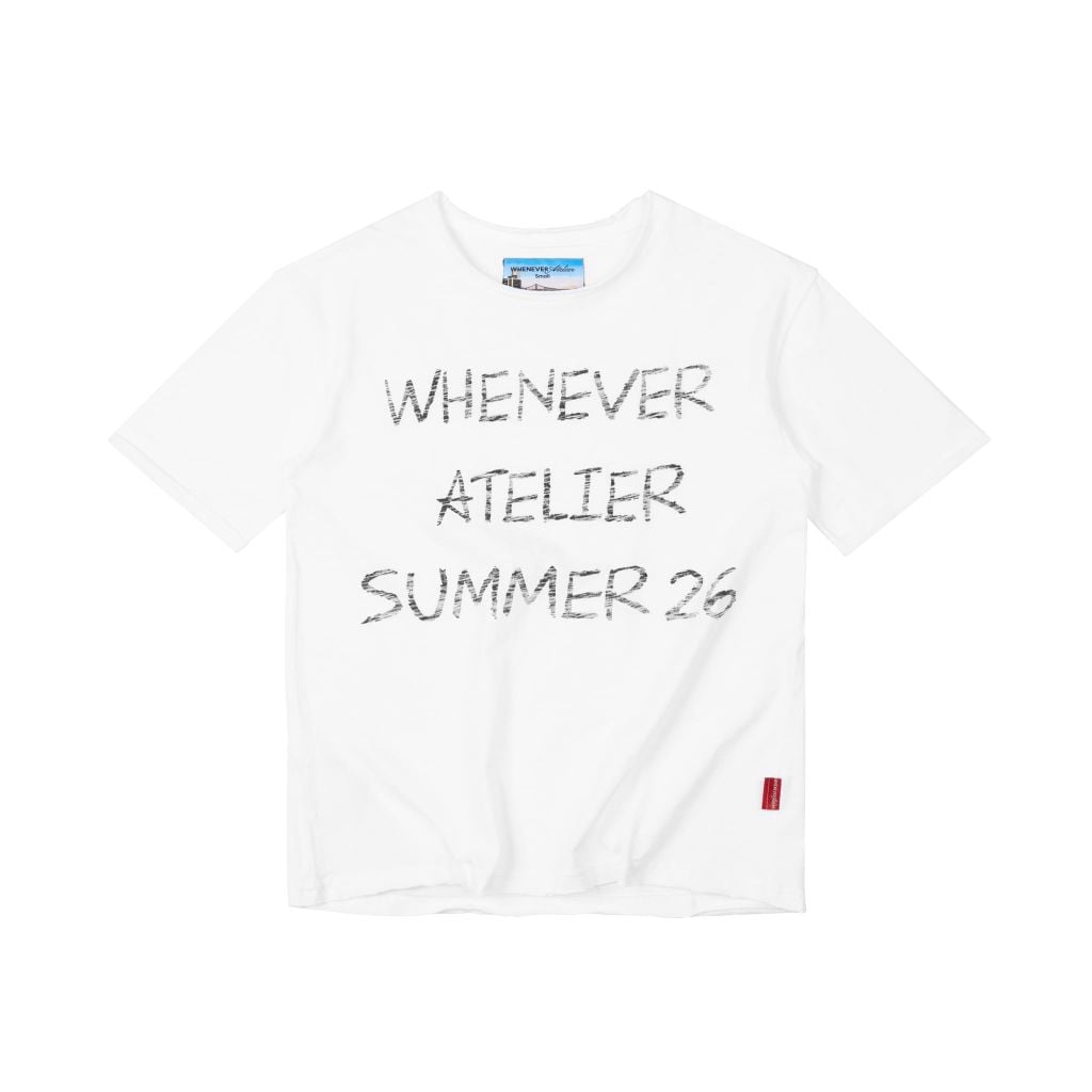 ÁO “WHENEVER” SUMMER 26 T-SHIRT / WHITE