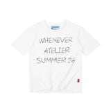 ÁO “WHENEVER” SUMMER 26 T-SHIRT / WHITE