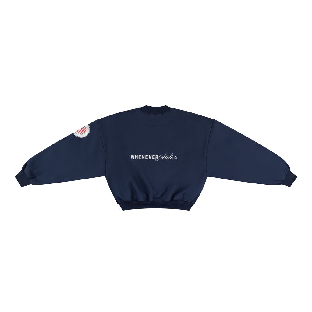 "WHENEVER" LA SWEATER / NAVY