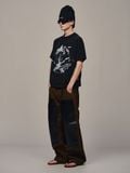 QUẦN DÀI "WHENEVER" DOUBLE-KNEE LEATHER PANTS / BROWN