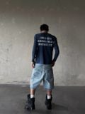 QUẦN NGẮN "WHENEVER" DOUBLE-KNEE BAGGY SHORTS / WASH BLUE