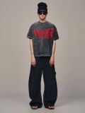 ÁO "WHENEVER" ARC LOGO T-SHIRT / BLACK