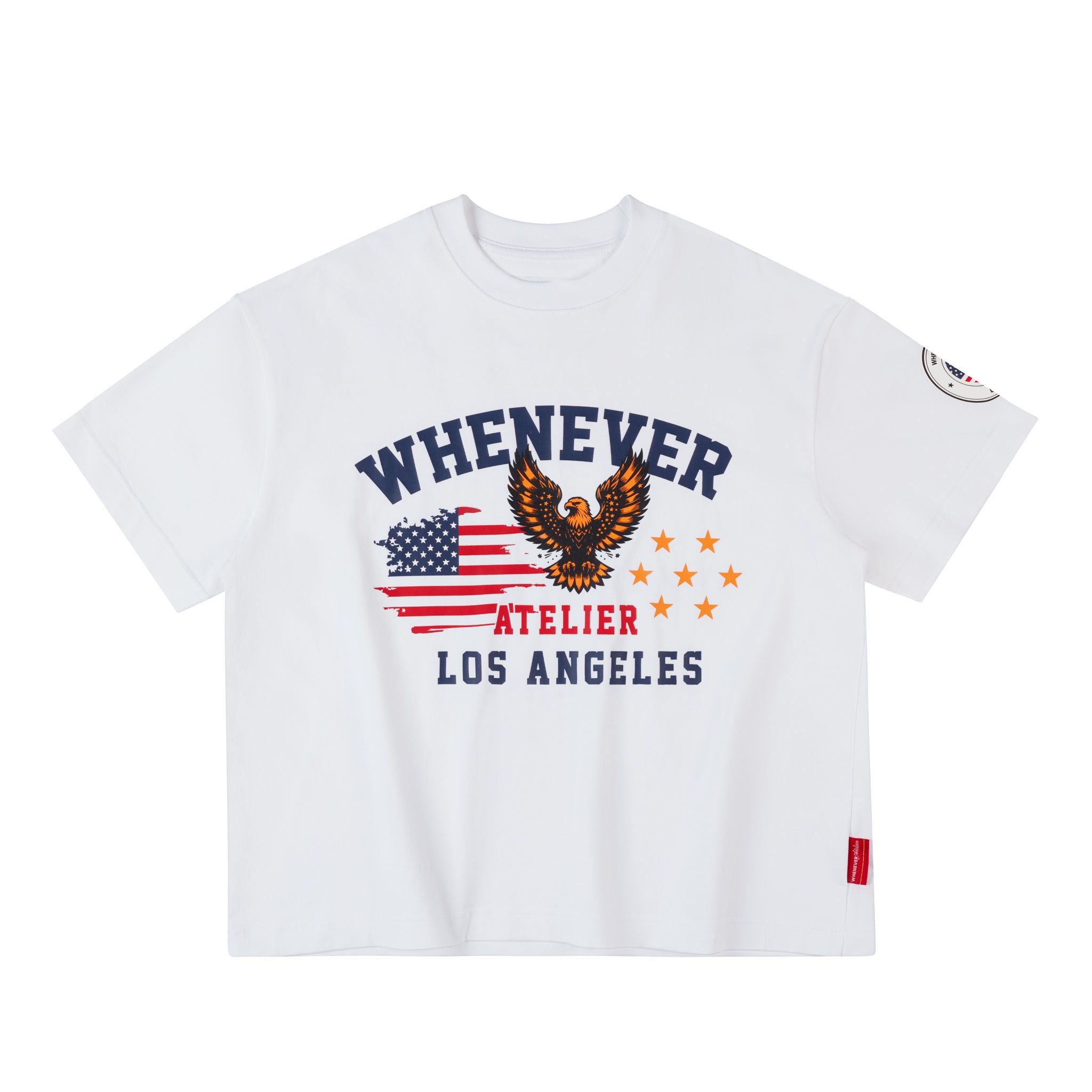 “WHENEVER” LA T-SHIRT / WHITE