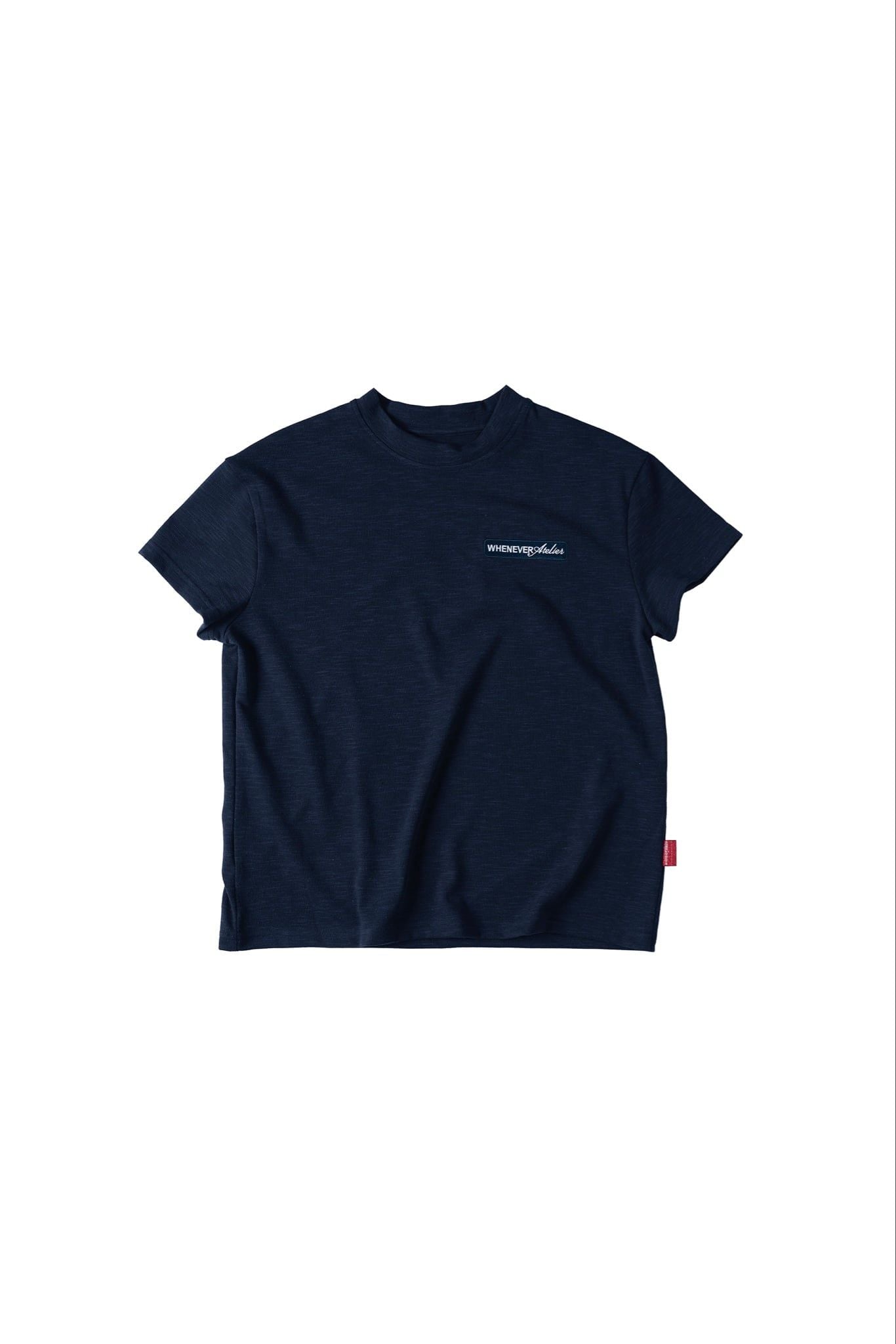 ÁO TAY NGẮN "WHENEVER" EMBROIDERED LOGO 26 T-SHIRT/ NAVY