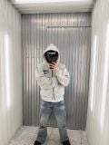 ÁO KHOÁC "WHENEVER" BASIC ZIP-UP HOODIE SS26 / PREMIUM GREY