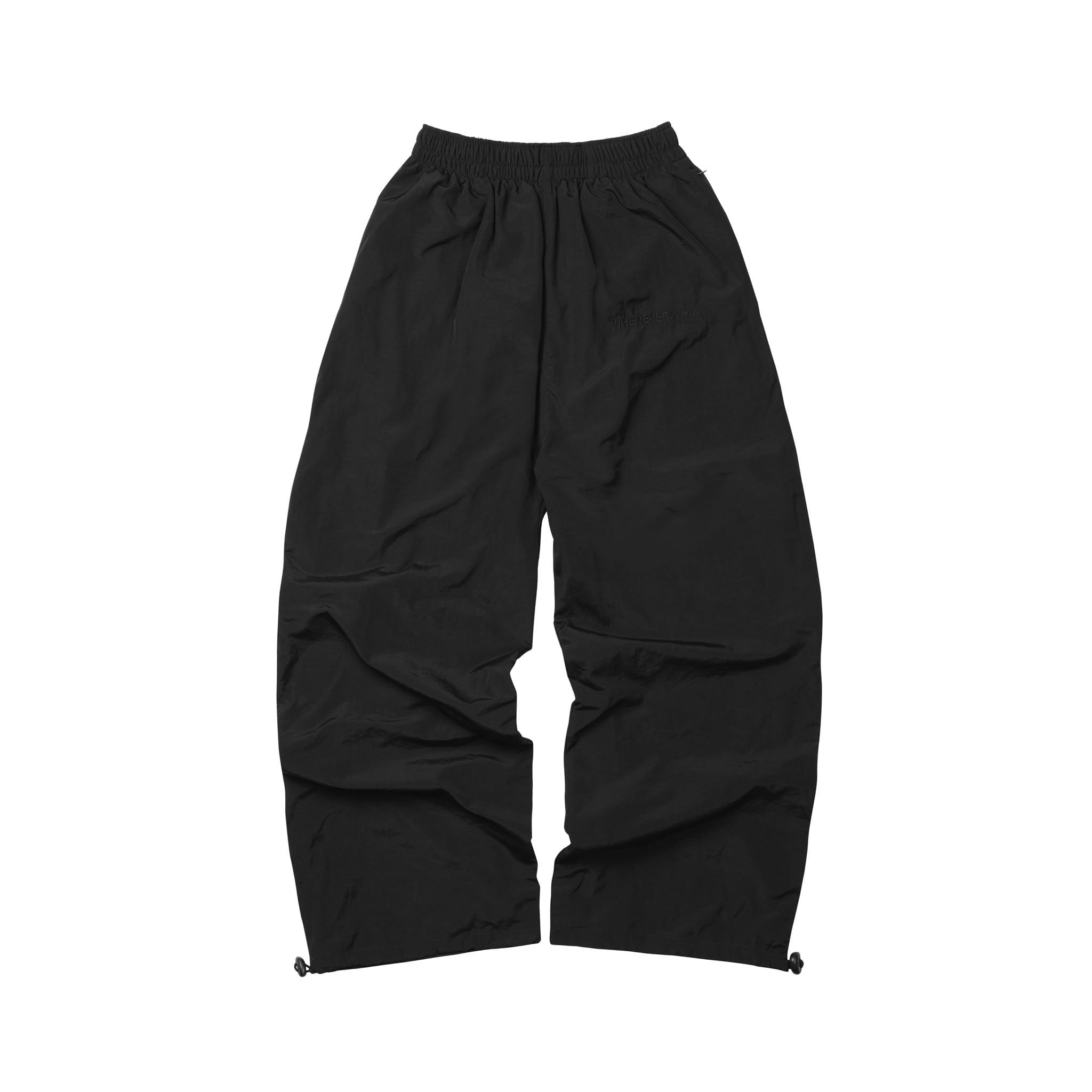 QUẦN DÀI ''WHENEVER'' TRACK NYLON PANTS/ BLACK