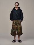 ÁO KHOÁC "WHENEVER" CROC TEXTURE HOODIE ZIP / BLACK