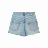 QUẦN "WHENEVER" SIGNATURE WASHED DENIM SHORTS / BLUE
