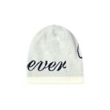 “WHENEVER” BEANIE SS25 / WHITE
