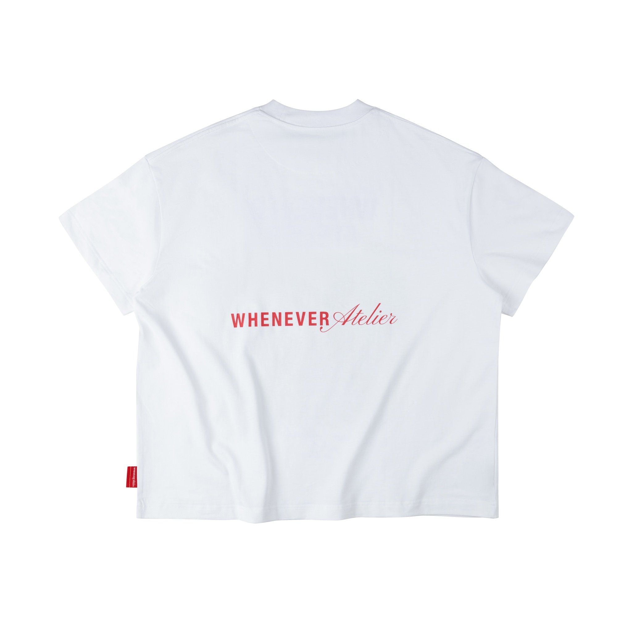 “WHENEVER” NEW YORK CITY T-SHIRT / WHITE