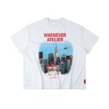 “WHENEVER” NEW YORK CITY T-SHIRT / WHITE