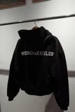 ÁO KHOÁC "WHENEVER" BASIC ZIP-UP HOODIE SS26 / BLACK