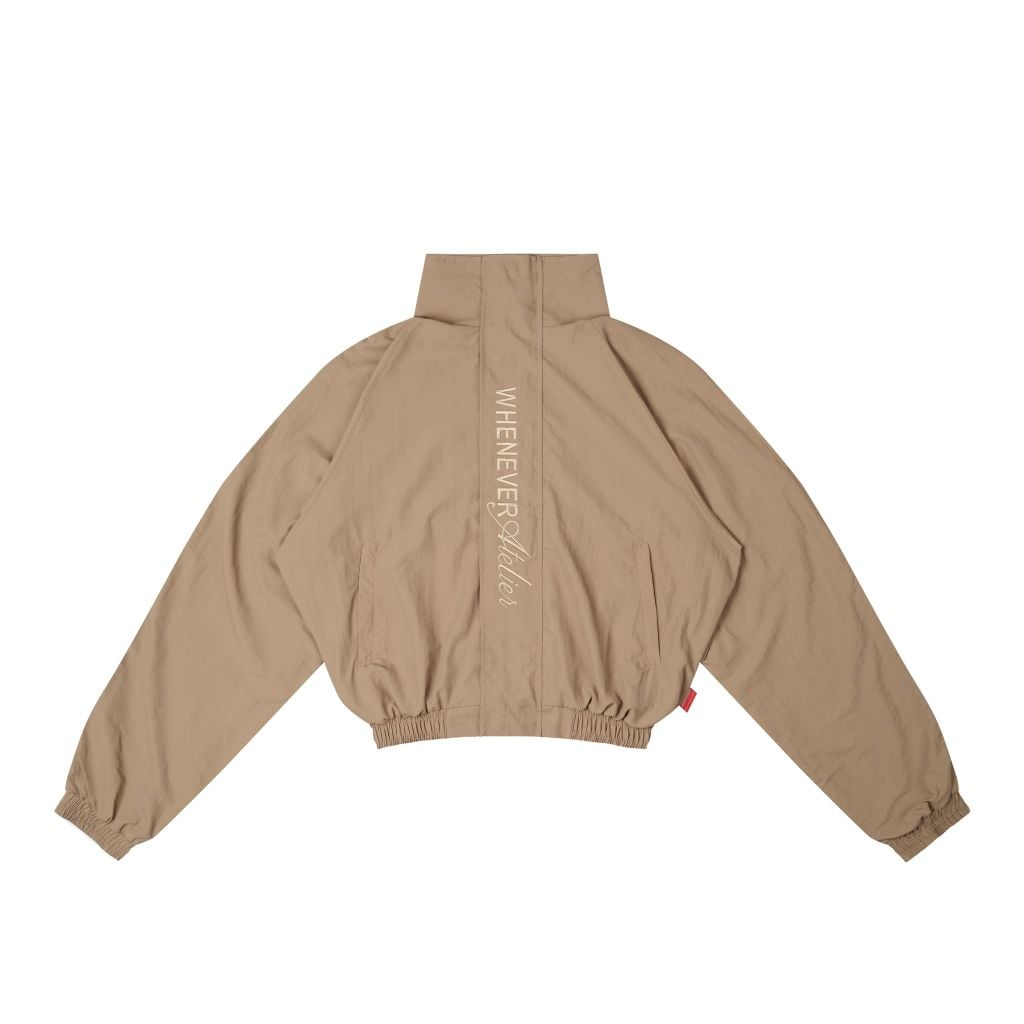 ÁO KHOÁC ''WHENEVER'' WINDBREAKER JACKET/ BEIGE