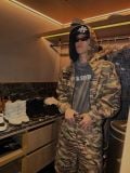 Áo khoác "WHENEVER" EMBROIDERED CAMO HOODIE ZIP