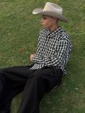 "WHENEVER" FLANNEL PLAID LONG-SLEEVE SHIRT / BLACK