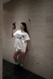 ÁO “WHENEVER” BASIC LOGO VER2 T-SHIRT / WHITE