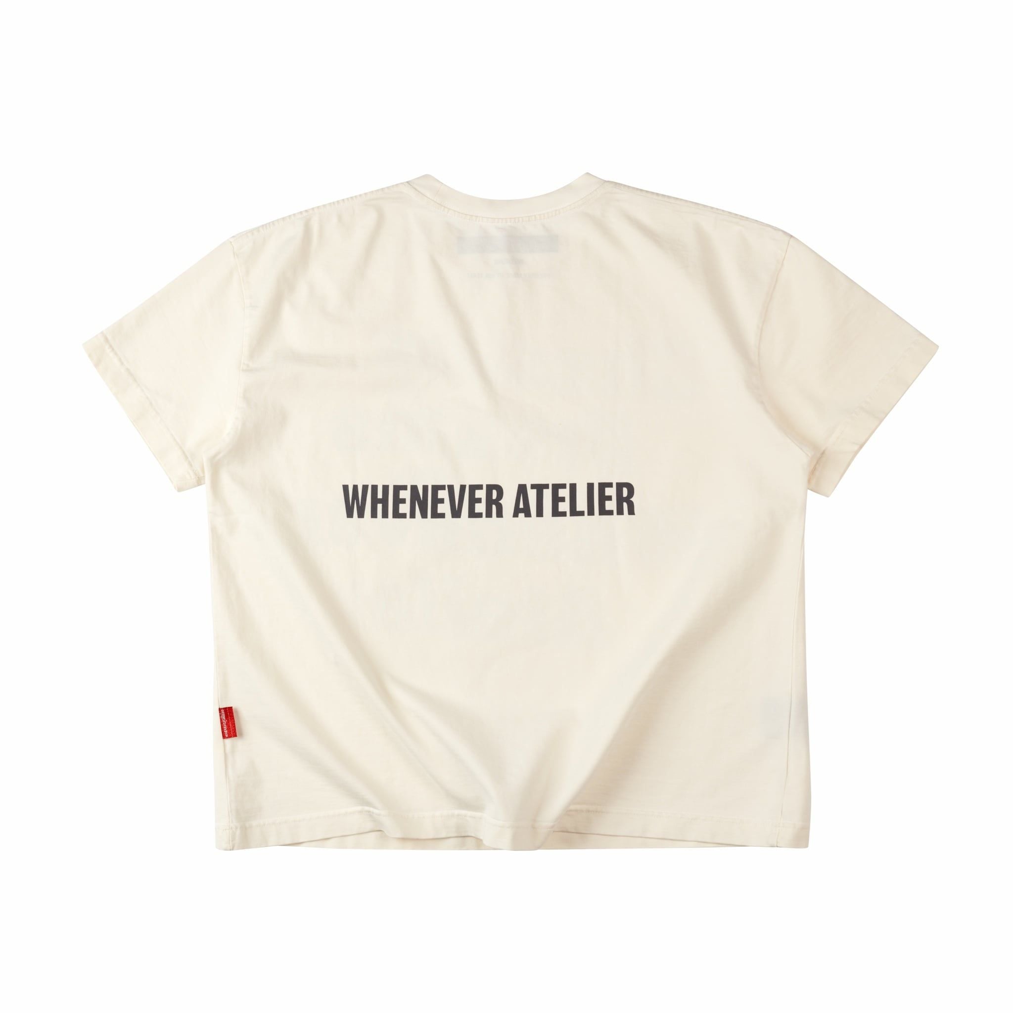 ÁO "WHENEVER" SS26 CDWWA T-SHIRT / WHITE