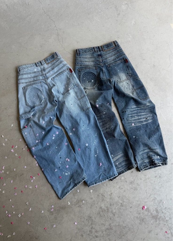 QUẦN DÀI “WHENEVER” ATELIER MARKS DENIM / WASH BLUE