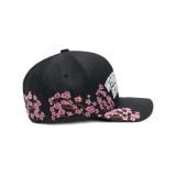 “WHENEVER” SAKURA FITTED CAP / BLUE