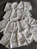 QUẦN "WHENEVER" SIGNATURE WASHED DENIM SHORTS / WHITE