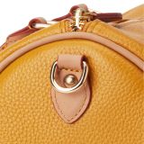 “WHENEVER” BEAR MINI LEATHER BAG / YELLOW
