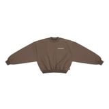 “WHENEVER” BASIC SWEATER / BROWN