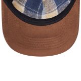 “WHENEVER” PLAID SURDECAP / NAVY