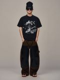 QUẦN DÀI "WHENEVER" DOUBLE-KNEE LEATHER PANTS / BROWN