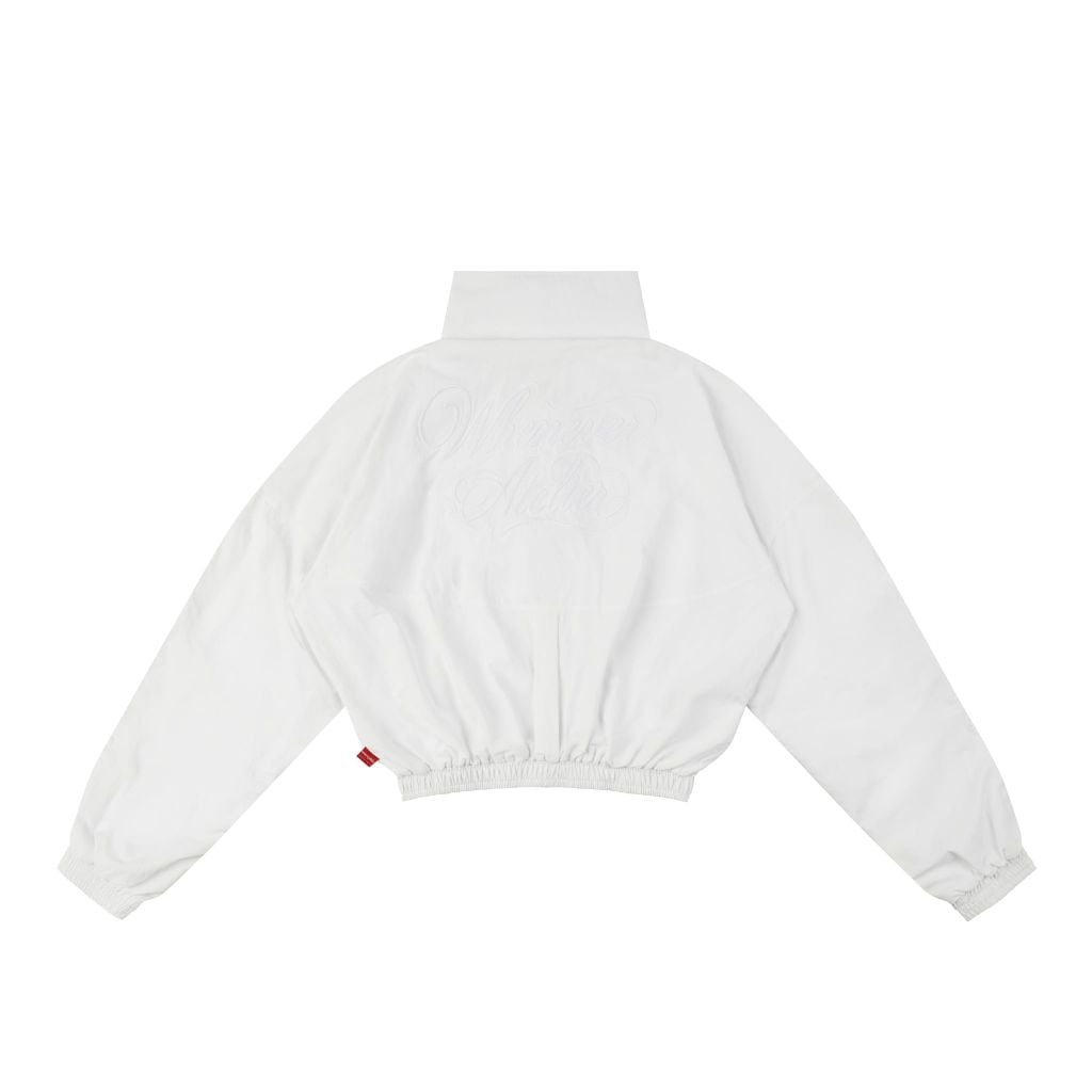 ÁO KHOÁC ''WHENEVER'' WINDBREAKER JACKET/ WHITE