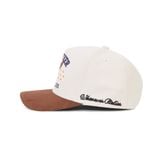 “WHENEVER” LA SUEDE TRUCKER HAT / BROWN